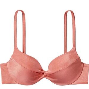 Victorias Secret swim twist canyon rose 34C bikini top